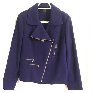 Royal Blue Moto Style Jacket!